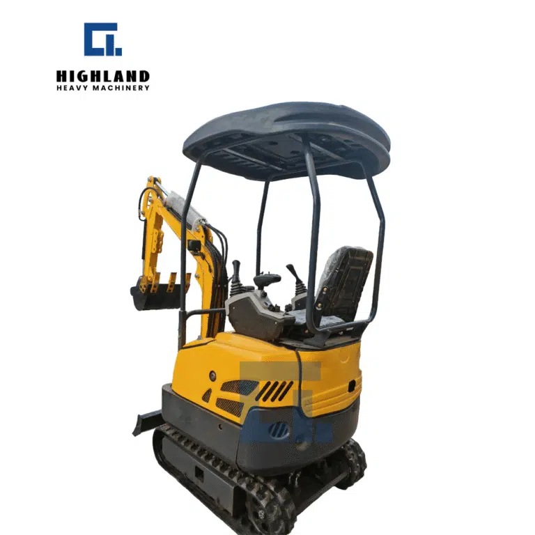 HIGHLAND HEAVY MACHINERY - HIW 16 Mini Excavator | Intuitive Controls & Multi-Attachment Ready for Versatile Work