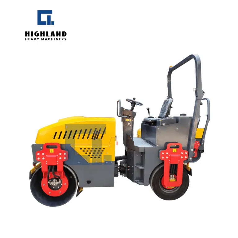 HIGHLAND HEAVY MACHINERY - Agile Compact Roller | Tight Turning Radius for Narrow Lanes & Urban Work