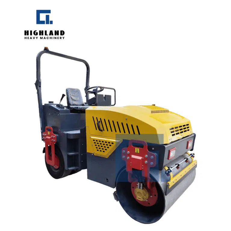 HIGHLAND HEAVY MACHINERY - HIR-JS1200T 3 Ton Ride-On Roller | The Perfect Upgrade from Walk-Behind for Efficient Sealing & Patching