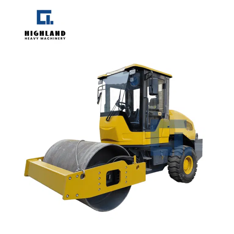 HIGHLAND HEAVY MACHINERY - HIR-JS6000 Single Steel Wheel Roller | Robust Frame & Maintenance-Friendly Design