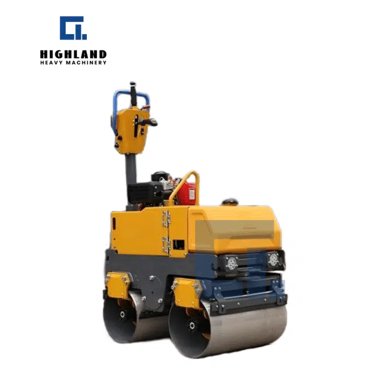 HIGHLAND HEAVY MACHINERY - HIR-YLS708 Double Drum Vibratory Roller | Compact Compaction for Road & Asphalt Work