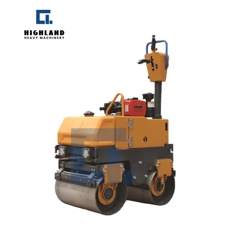 HIGHLAND HEAVY MACHINERY - HIR-YLS708 Walk-Behind Roller | Lightweight & Agile for Smooth Finishing Work