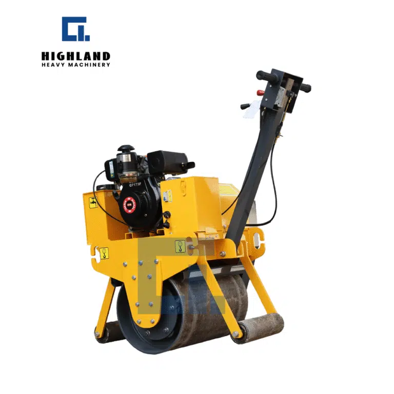 HIGHLAND HEAVY MACHINERY - Reliable Single Drum Roller | Low Maintenance & Easy Service for Daily Use