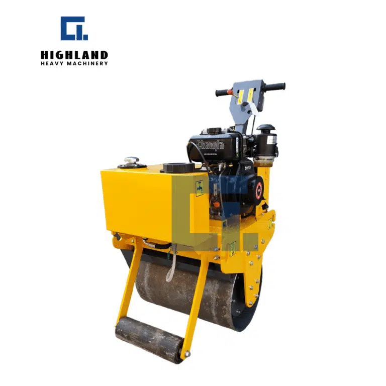 HIGHLAND HEAVY MACHINERY - Ultra-Compact Single Drum Roller | Narrow Access Compaction for Tight Job Sites