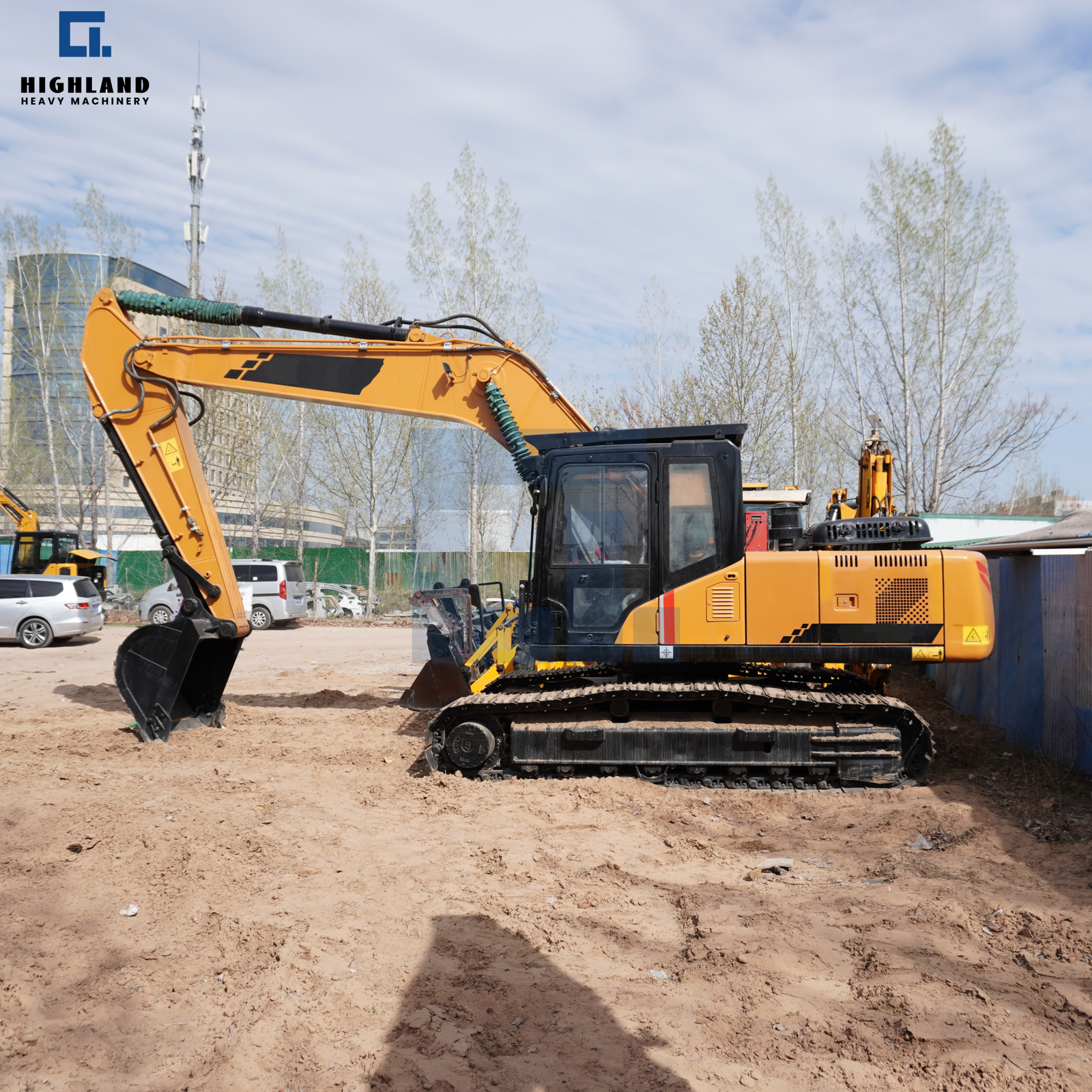 Highland Heavy Machinery 20 Ton Hydraulic Crawler Excavator for Construction