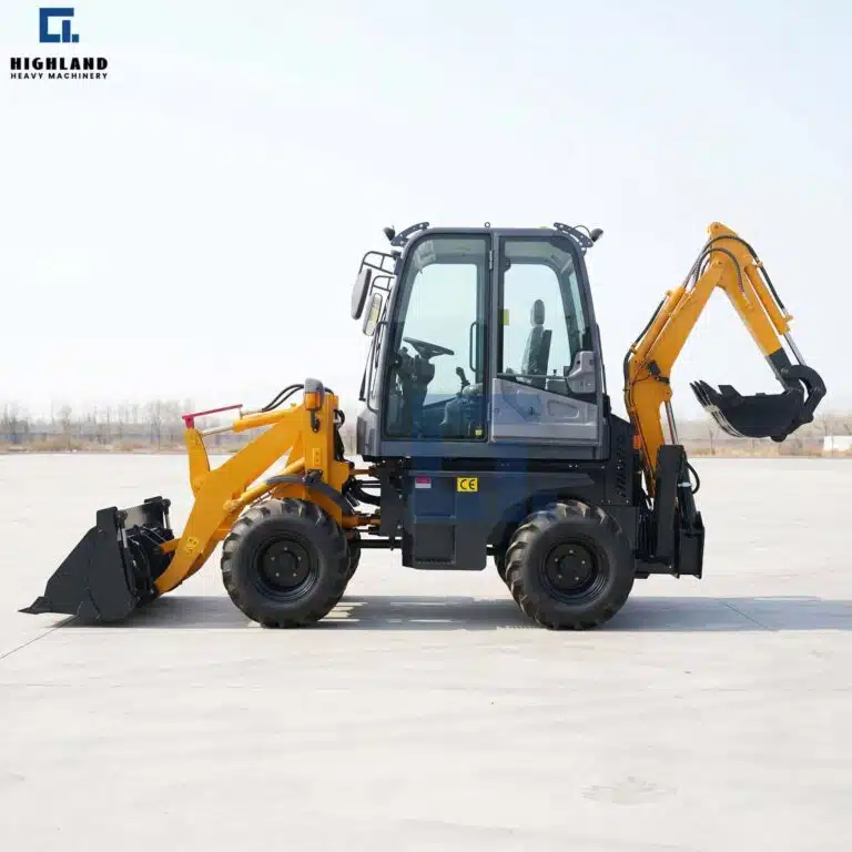 HIGHLAND HEAVY MACHINERY - HILT 50 Mini Backhoe Loader: Compact, Versatile & Built for Tight Spaces